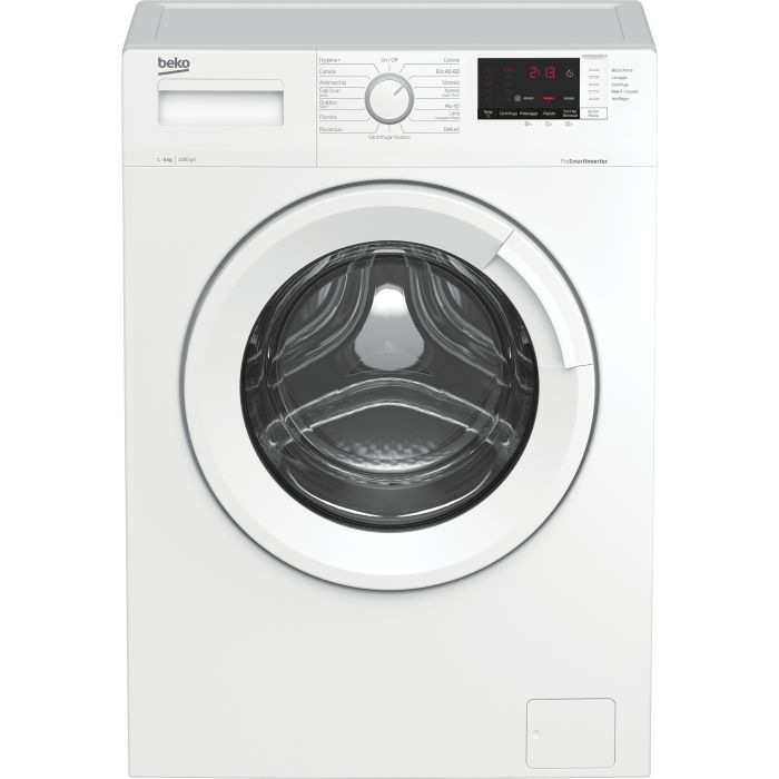 Beko lavatrice WUXS61032WI-IT a libera installazione 6 kg bianco