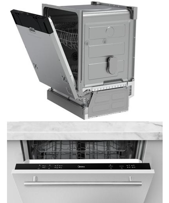 Midea lavastoviglie MID60S101IT a scomparsa totale 12 coperti